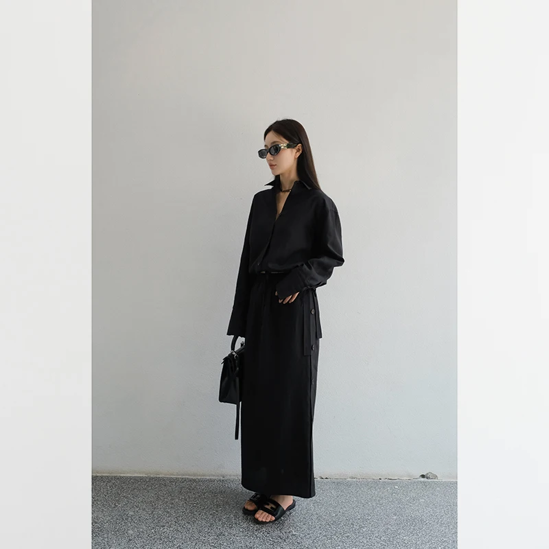 Yumomo Star Fashion Set Women's Summer Outfit 2024 New Shirt Half Skirt Stylish Ensemble Student School Uniform Workwear
Yumomo Star Fashion Set Women's Summer Outfit 2024 New Shirt Half Skirt Stylish Ensemble Student School Uniform Workwear