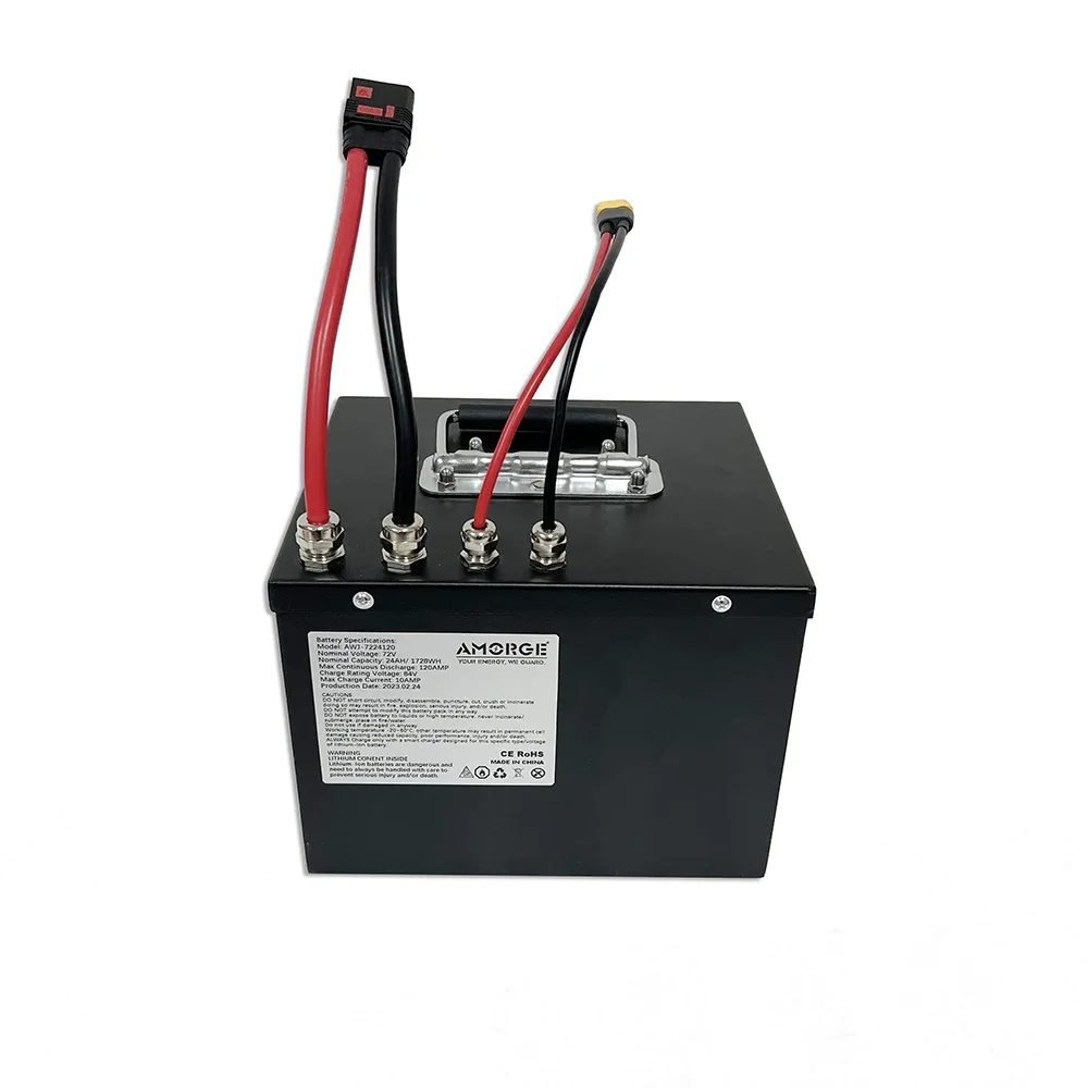 Customized 72v 24AH 120A Battery Pack For Off-road Electric Vehicle Lithium Battery, Customized Iron Box, Bluetooth BMS
Customized 72v 24AH 120A Battery Pack For Off-road Electric Vehicle Lithium Battery, Customized Iron Box, Bluetooth BMS