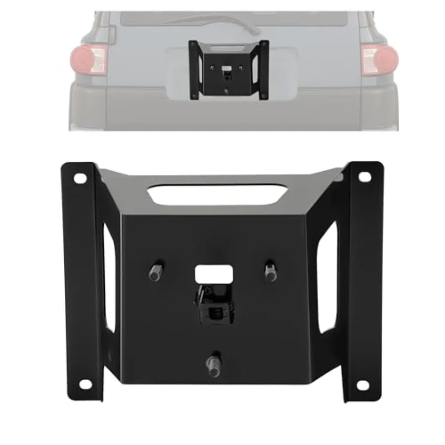 Spare Tire Carrier Mount Rack Holder Bracket Compatible with 2010-2014 Toyota FJ Cruiser Steel Powder Coated Black Durable Heav
Spare Tire Carrier Mount Rack Holder Bracket Compatible with 2010-2014 Toyota FJ Cruiser Steel Powder Coated Black Durable Heav