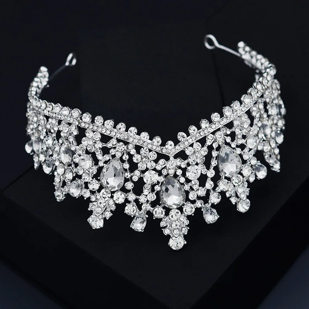 Retro Crown Accessories High-quality Alloy Women Tiara Headdress Durable Wedding Engagement Party Bridal Shower Stage
Retro Crown Accessories High-quality Alloy Women Tiara Headdress Durable Wedding Engagement Party Bridal Shower Stage