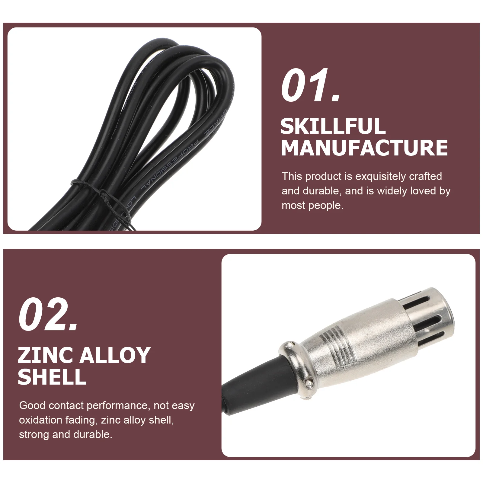 Pvc Copper Audio Cable High-Fidelity Shielding Strong Signal Transmission for Microphone Sound Console Mixer Camera
Pvc Copper Audio Cable High-Fidelity Shielding Strong Signal Transmission for Microphone Sound Console Mixer Camera