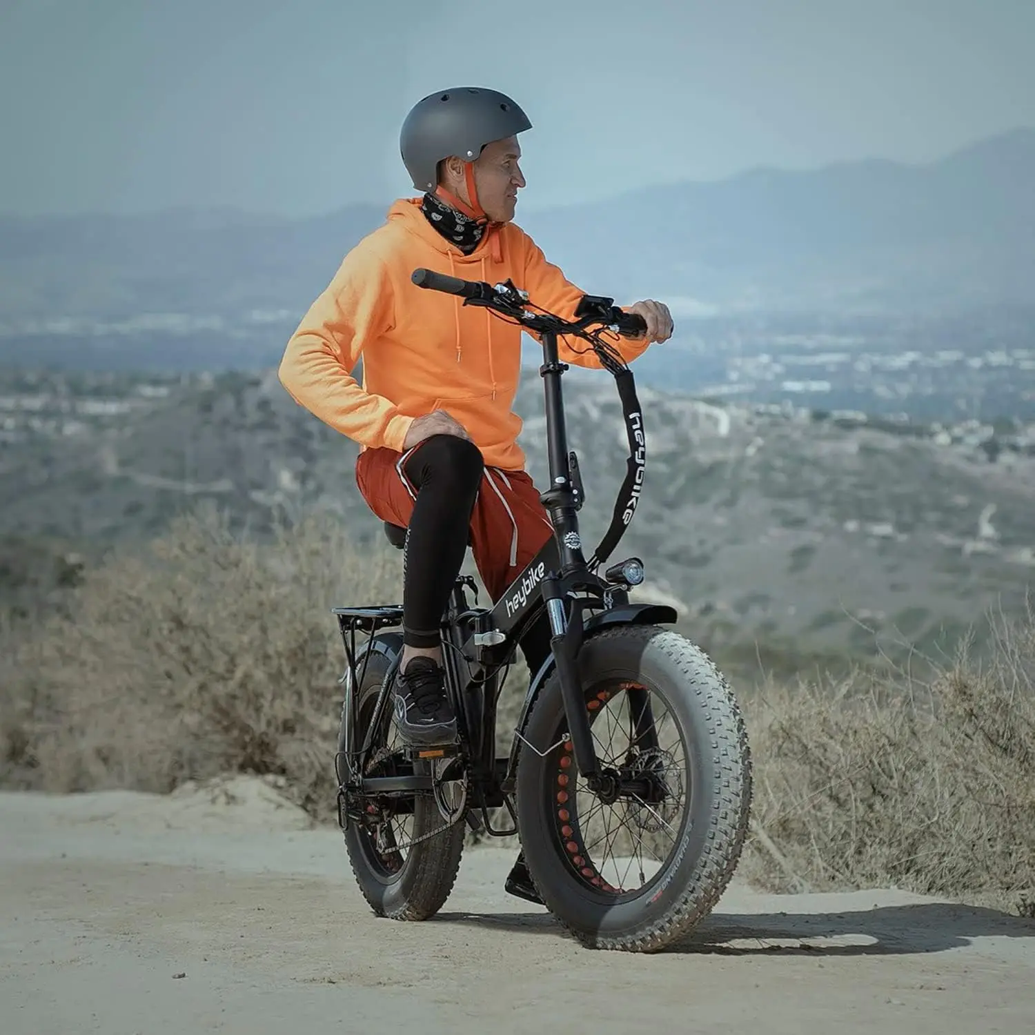 Heybike Mars Electric Bicycle Foldable 20" x 4.0 Fat Tire Electric Bicycle with 1000W Peak Motor,624WH Removable Battery
Heybike Mars Electric Bicycle Foldable 20" x 4.0 Fat Tire Electric Bicycle with 1000W Peak Motor,624WH Removable Battery