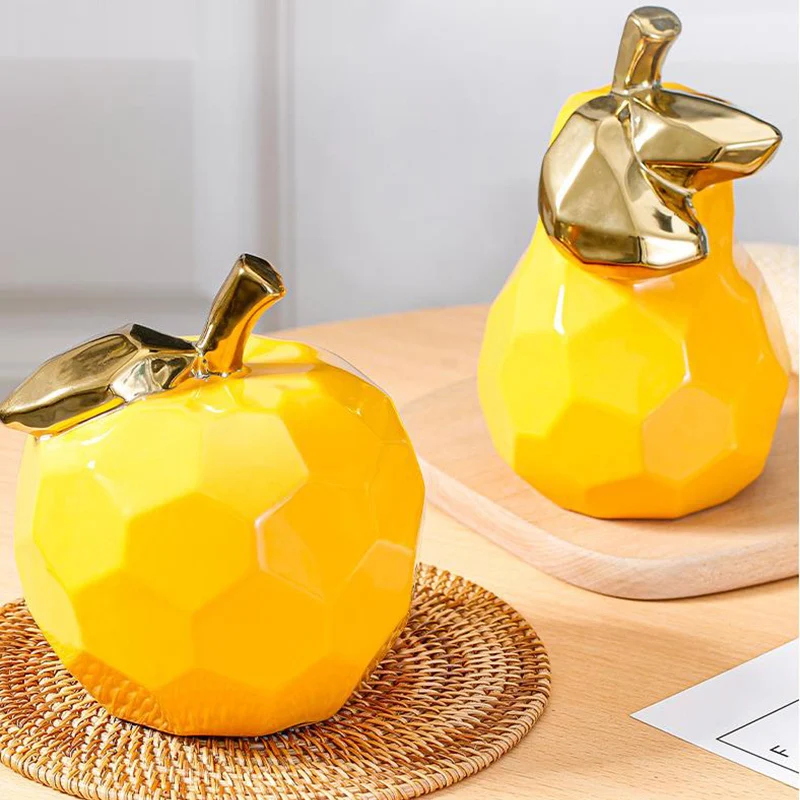 Abstract Decoration Yellow Pear Resin Room Office Desktop Ornaments
Abstract Decoration Yellow Pear Resin Room Office Desktop Ornaments