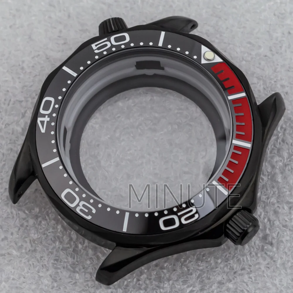 41mm Black Watch Case Bracelet Stainless Steel Waterproof For Seamaster 300 600 NH35 NH36 Movement 31mm Dial Watch Accessories
41mm Black Watch Case Bracelet Stainless Steel Waterproof For Seamaster 300 600 NH35 NH36 Movement 31mm Dial Watch Accessories