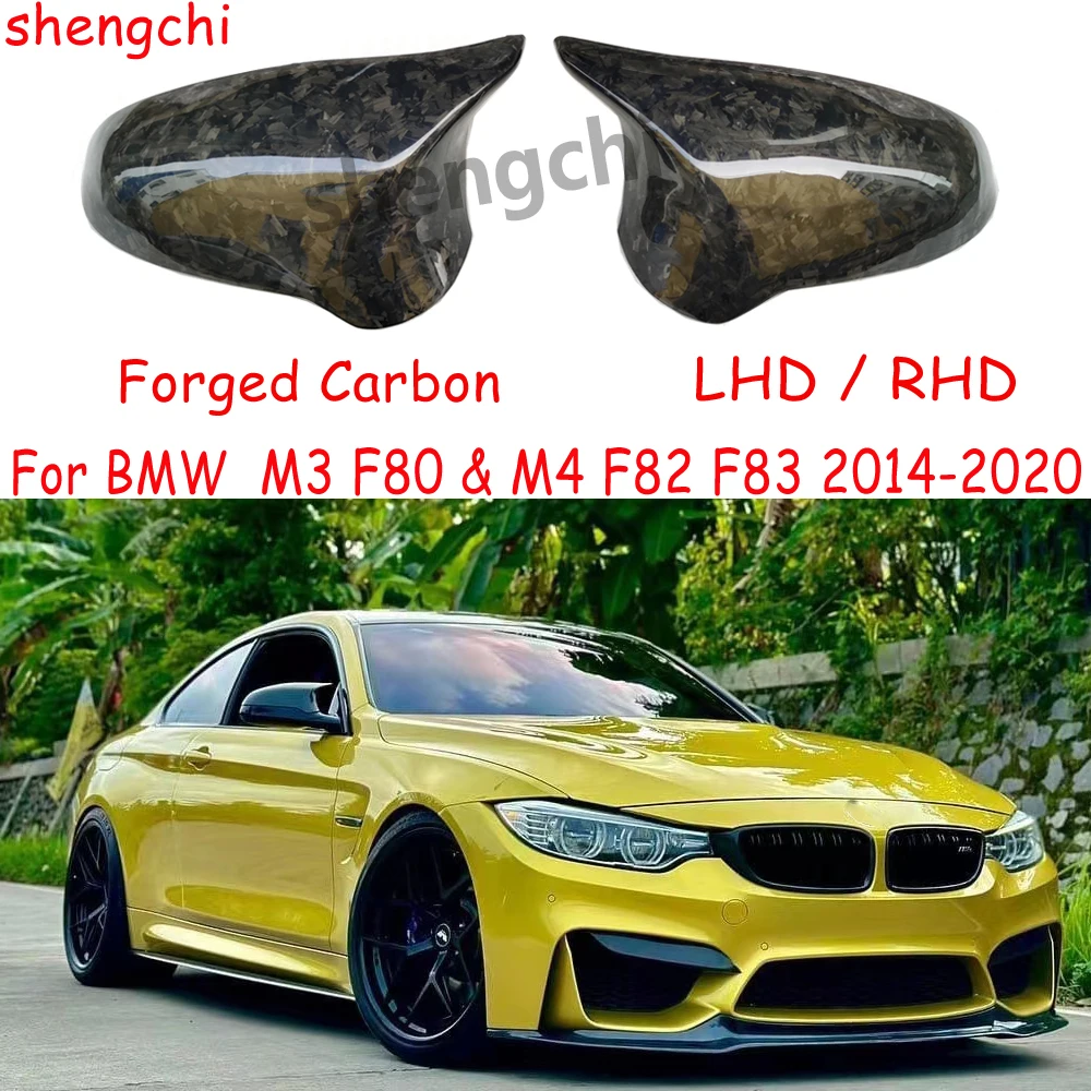 M3 M4 F80 F82 F83 Forged Carbon Fiber Mirror Caps Covers For BMW M3 F80 M4 F82 F83 Replacement Mirror Caps 2014-2020 LHD & RHD
M3 M4 F80 F82 F83 Forged Carbon Fiber Mirror Caps Covers For BMW M3 F80 M4 F82 F83 Replacement Mirror Caps 2014-2020 LHD & RHD