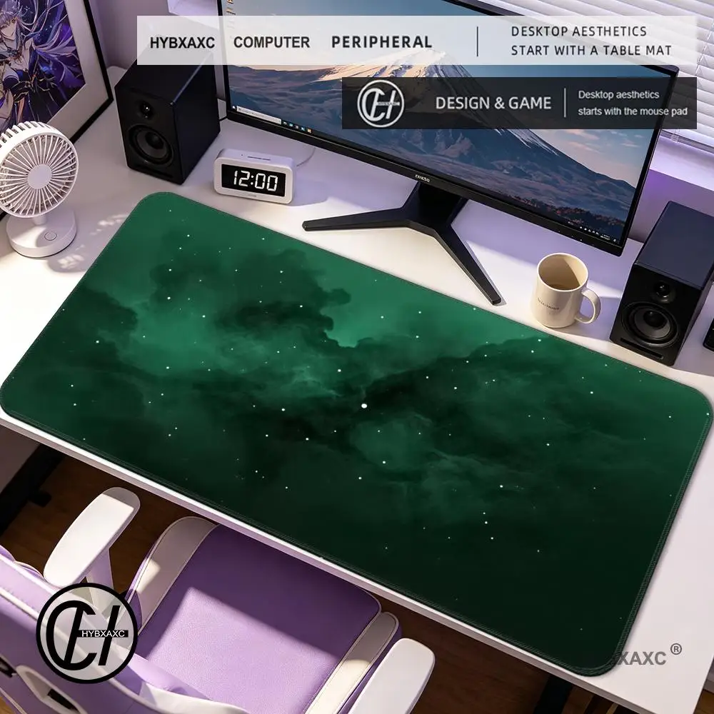 Dark Green Galaxy Art Mouse Pad Non Slip Rubber Desk Mat for Gaming and Office Use Pad for Laptop Desk Accessories
Dark Green Galaxy Art Mouse Pad Non Slip Rubber Desk Mat for Gaming and Office Use Pad for Laptop Desk Accessories