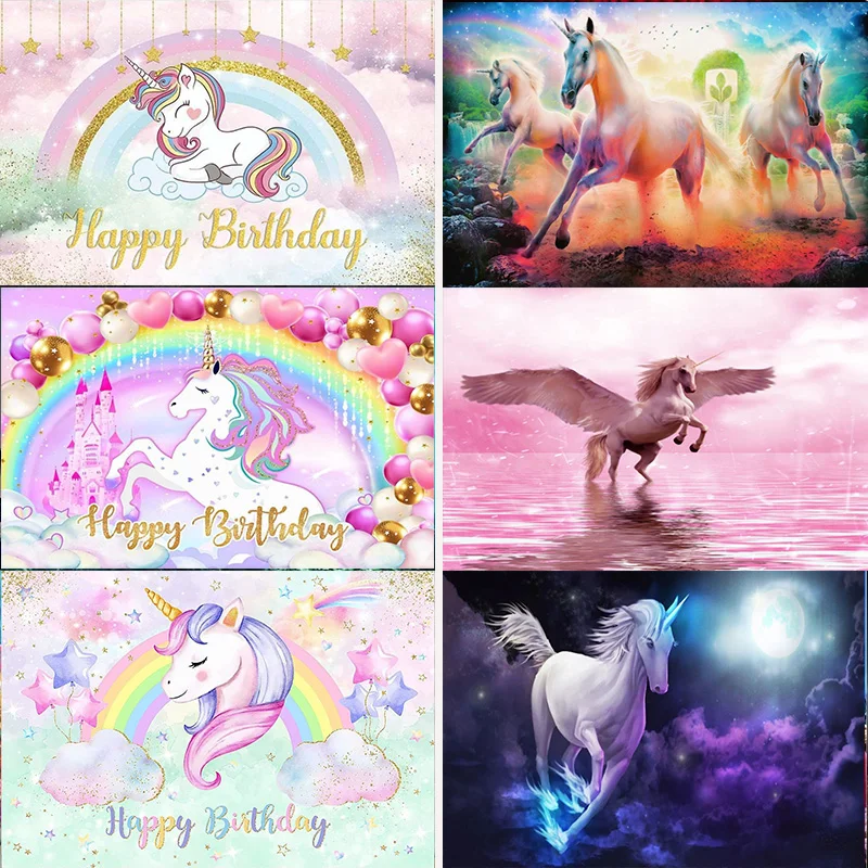 Unicorn Photo Background Floral Baby Shower Decoration Custom Birthday Backdrop Party Fairy Photography Backdrops Colorful
Unicorn Photo Background Floral Baby Shower Decoration Custom Birthday Backdrop Party Fairy Photography Backdrops Colorful