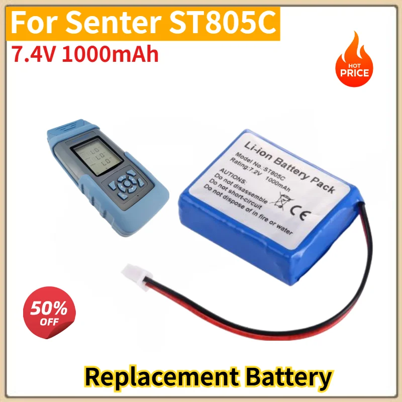 Brand New High Quality Replacement Battery 7.4V 1000mAh for Senter ST805C
Brand New High Quality Replacement Battery 7.4V 1000mAh for Senter ST805C