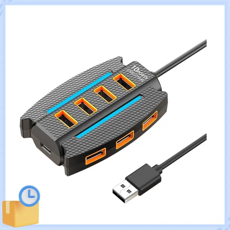 Popular 1.2 M USB Hub 10 Port USB 2.0 Splitter Card Reader USB Expander For Laptop PC Keyboard Mouse Hard Disk Flash Drive
Popular 1.2 M USB Hub 10 Port USB 2.0 Splitter Card Reader USB Expander For Laptop PC Keyboard Mouse Hard Disk Flash Drive