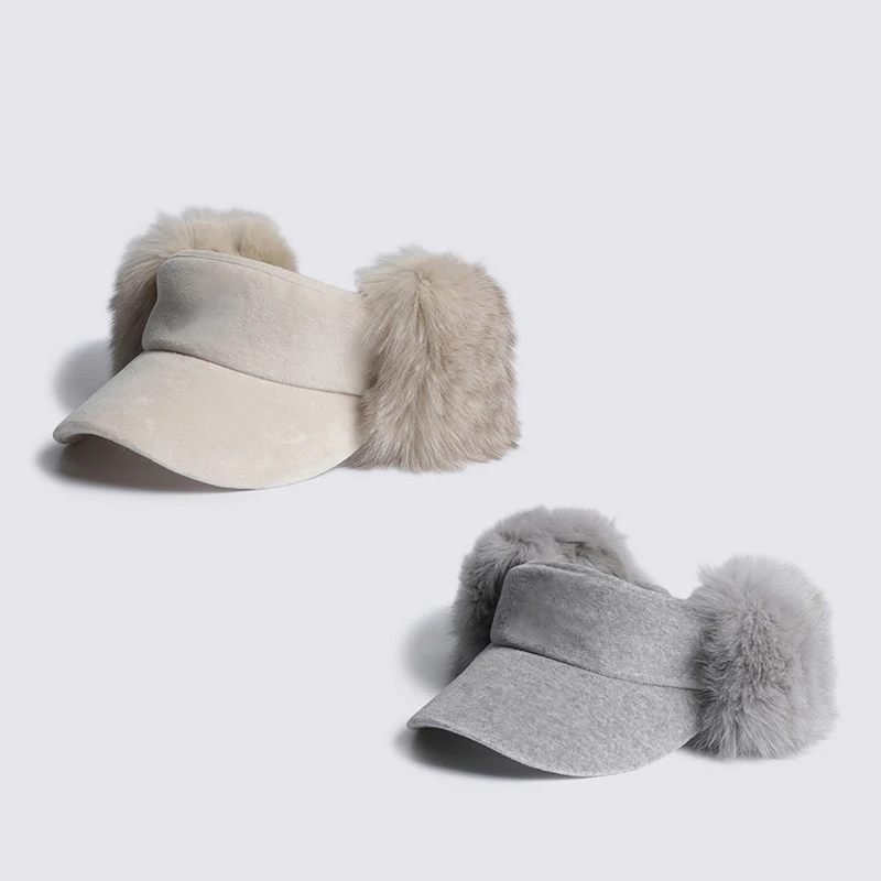 2025 New Winter Golf Hat for Women Luxury Fur Earmuffs Visor Korean Original Sports Wear Tennis Cap
2025 New Winter Golf Hat for Women Luxury Fur Earmuffs Visor Korean Original Sports Wear Tennis Cap