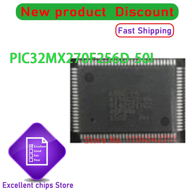 5PCS/LOT PIC32MX270F256D-50I/ML PIC32MX270F256D qfn44 New original
5PCS/LOT PIC32MX270F256D-50I/ML PIC32MX270F256D qfn44 New original