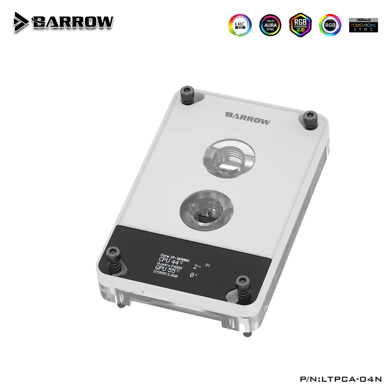 Водяной блок процессора BARROW для кулера AMD Socket Ryzen3/5/7X470 AM5, с OLED-мониторингом, черный, белый, G1/4", LTPCA-04N
Водяной блок процессора BARROW для кулера AMD Socket Ryzen3/5/7X470 AM5, с OLED-мониторингом, черный, белый, G1/4", LTPCA-04N
