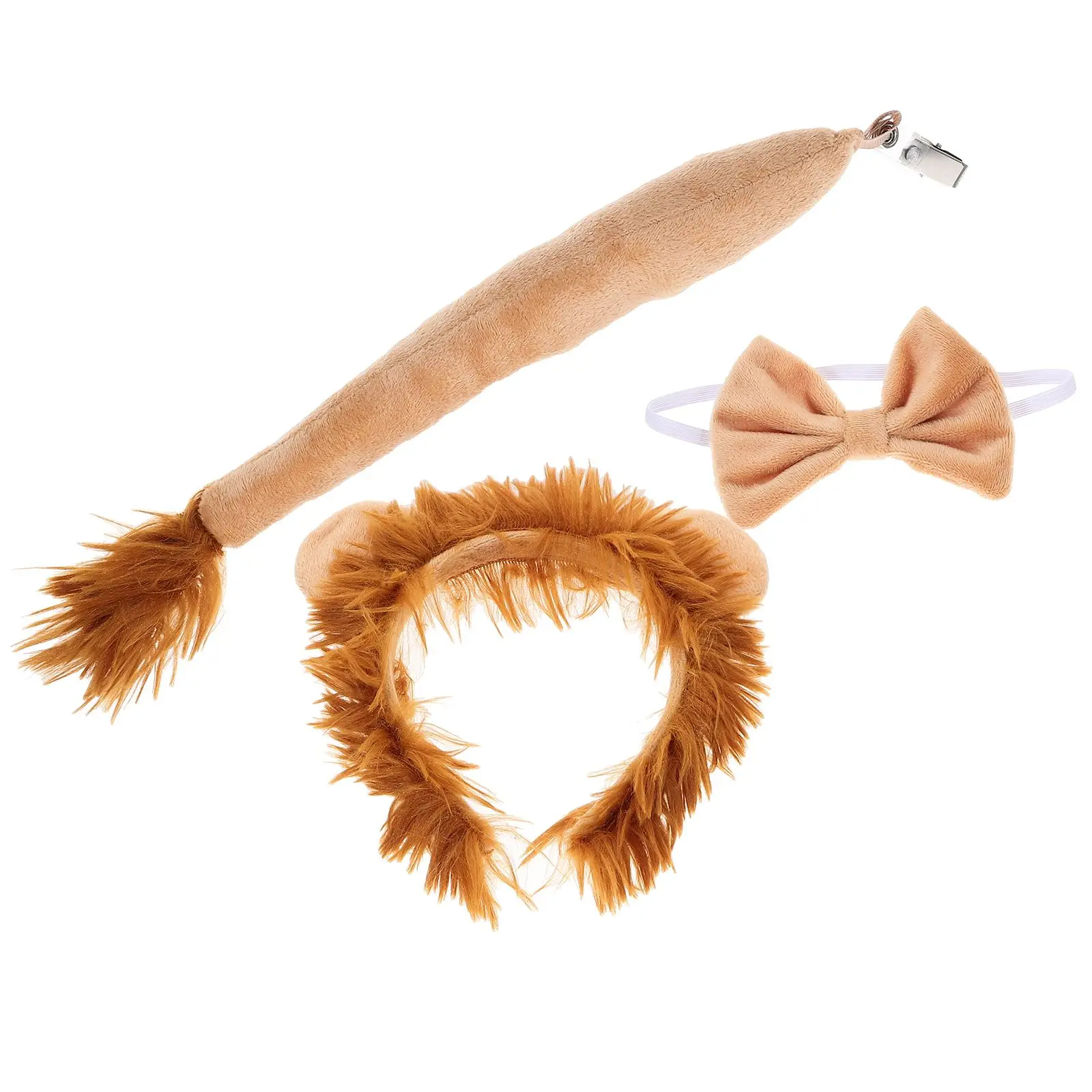 Headb Accessories Lion Ears Bow Tie Tail Costume Play Animal Halloween Cosplay Set Fancy Dress Halloween Cosplay Set
Headb Accessories Lion Ears Bow Tie Tail Costume Play Animal Halloween Cosplay Set Fancy Dress Halloween Cosplay Set