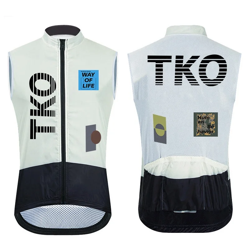 New TKO Men Jerseys Windproof Waterproof Lightweight Cycling Sleeveless Jacket Mtb Bike Uniform Bicycle Jersey Clothing Vest
New TKO Men Jerseys Windproof Waterproof Lightweight Cycling Sleeveless Jacket Mtb Bike Uniform Bicycle Jersey Clothing Vest