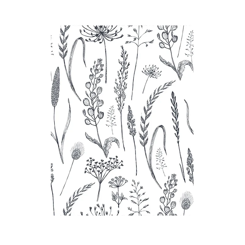 Black White Wheat Floral Wallpaper Self Adhesive Flower Removable Peel and Stick Wallpaper for Bedroom Cabinet
Black White Wheat Floral Wallpaper Self Adhesive Flower Removable Peel and Stick Wallpaper for Bedroom Cabinet