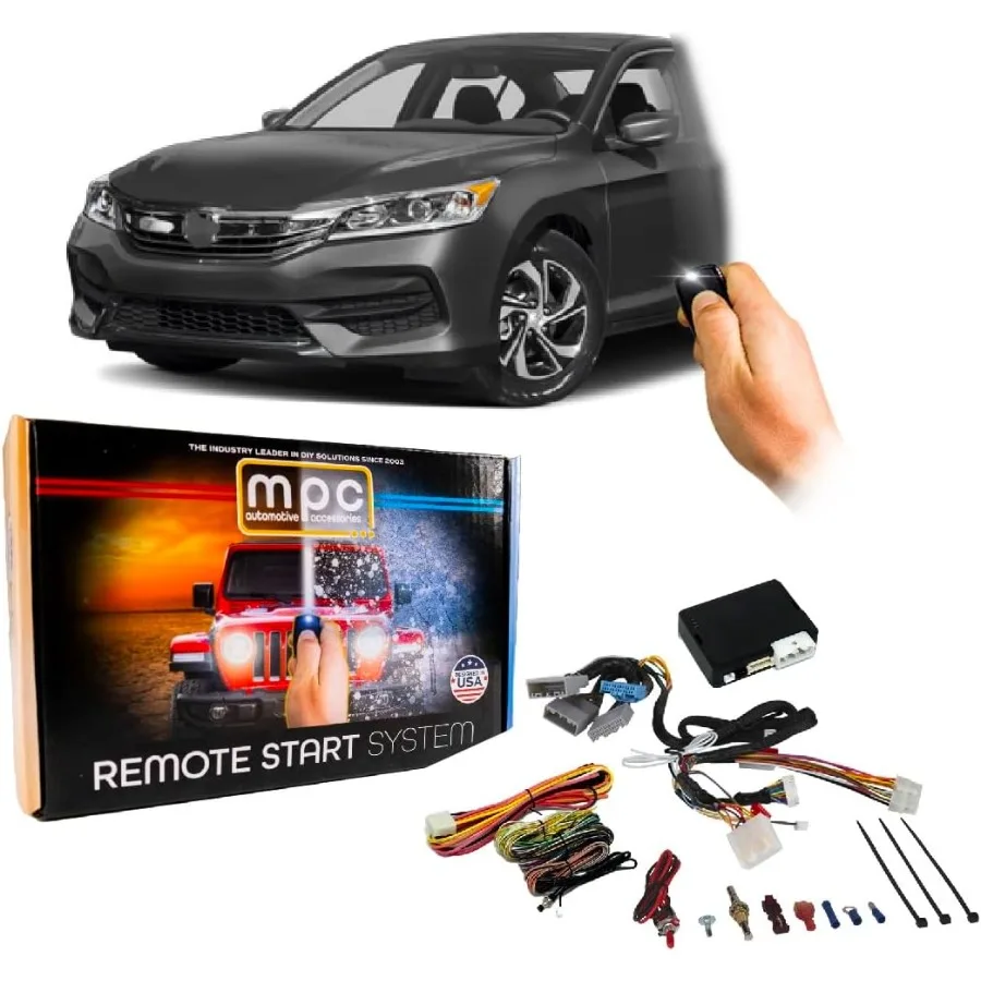 MPC PlugnPlay заводской комплект дистанционного управления с активацией для Honda Accord 20132017 транспортных средств PushtoStart с гризусом и FlashL
MPC PlugnPlay заводской комплект дистанционного управления с активацией для Honda Accord 20132017 транспортных средств PushtoStart с гризусом и FlashL