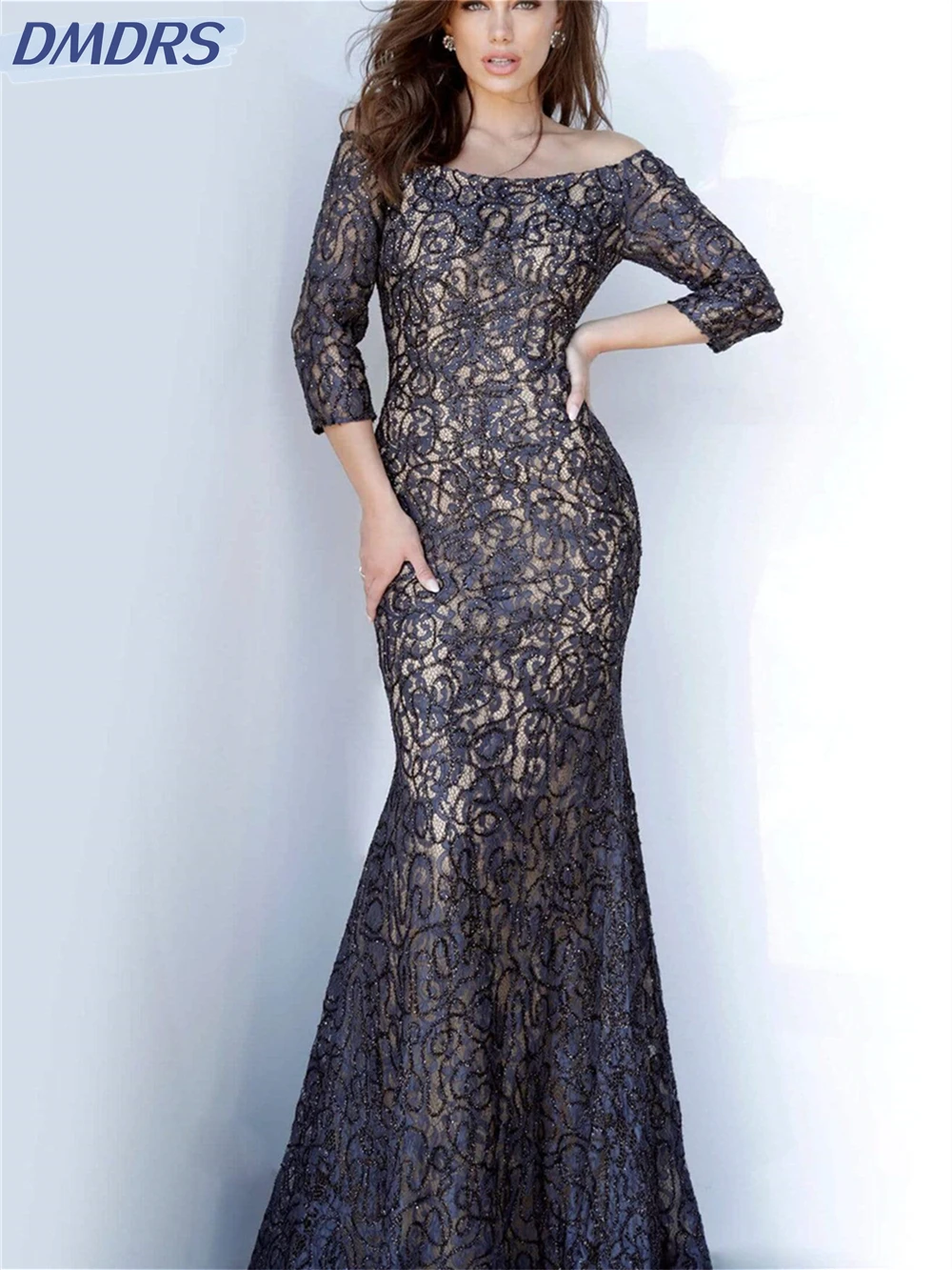 Sexy Lace Mother of the Bride Dress 2024 Illusion Gowns Classic Floor-Length Women's Evening Gown Vestidos De Novia
Sexy Lace Mother of the Bride Dress 2024 Illusion Gowns Classic Floor-Length Women's Evening Gown Vestidos De Novia
