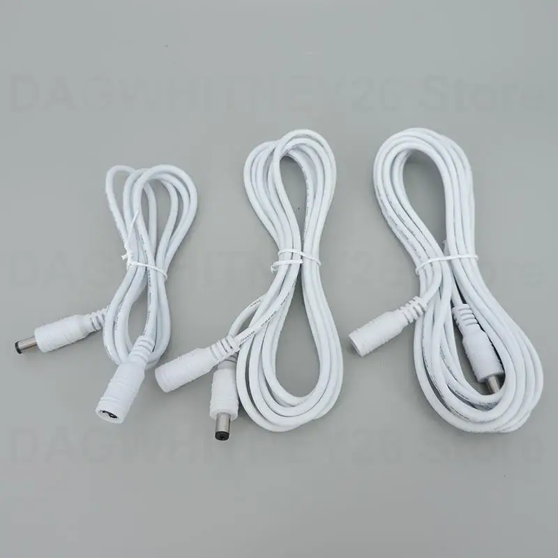 10PCS 12V white DC male to female jack Power supply connector Cable 1/1.5/3/5m Extension Cord Adapter Plug 5.5x2.1mm 22awg 3A
10PCS 12V white DC male to female jack Power supply connector Cable 1/1.5/3/5m Extension Cord Adapter Plug 5.5x2.1mm 22awg 3A