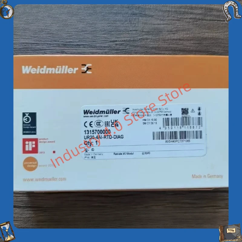 Module New original UR20-4AI-RTD-DIAG 1315700000
Module New original UR20-4AI-RTD-DIAG 1315700000