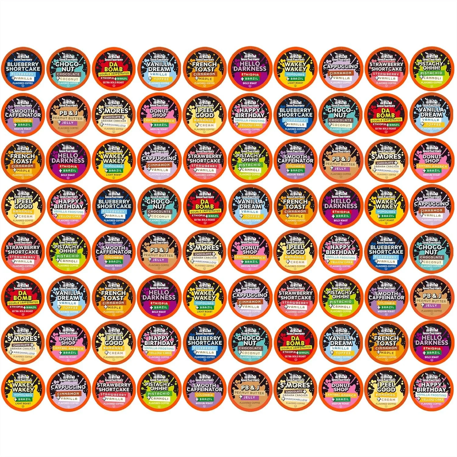 Кофейные капсулы, совместимые с кофемашинами K-Cup, включая модель 2.0, ассорти, 80 штук, для приготовления вкусного кофе дома
Кофейные капсулы, совместимые с кофемашинами K-Cup, включая модель 2.0, ассорти, 80 штук, для приготовления вкусного кофе дома