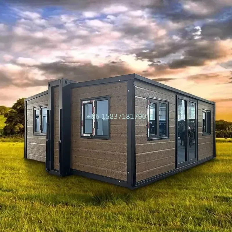 High Quality Folding House Living Villa Prefabricated Expandable Container House 2 Bedrooms Prefab Portable Mobile Tiny Home
High Quality Folding House Living Villa Prefabricated Expandable Container House 2 Bedrooms Prefab Portable Mobile Tiny Home