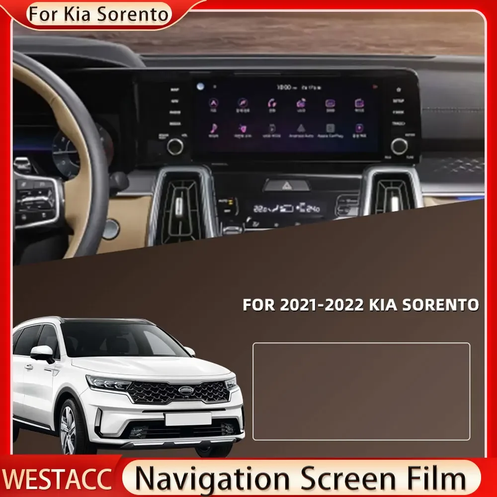 Для Kia Sorento 4-го поколения 2021 2022 GPS-навигация Экранная пленка из закаленного стекла 10,25-дюймовая защитная мембрана Автомобильные аксессуары
Для Kia Sorento 4-го поколения 2021 2022 GPS-навигация Экранная пленка из закаленного стекла 10,25-дюймовая защитная мембрана Автомобильные аксессуары