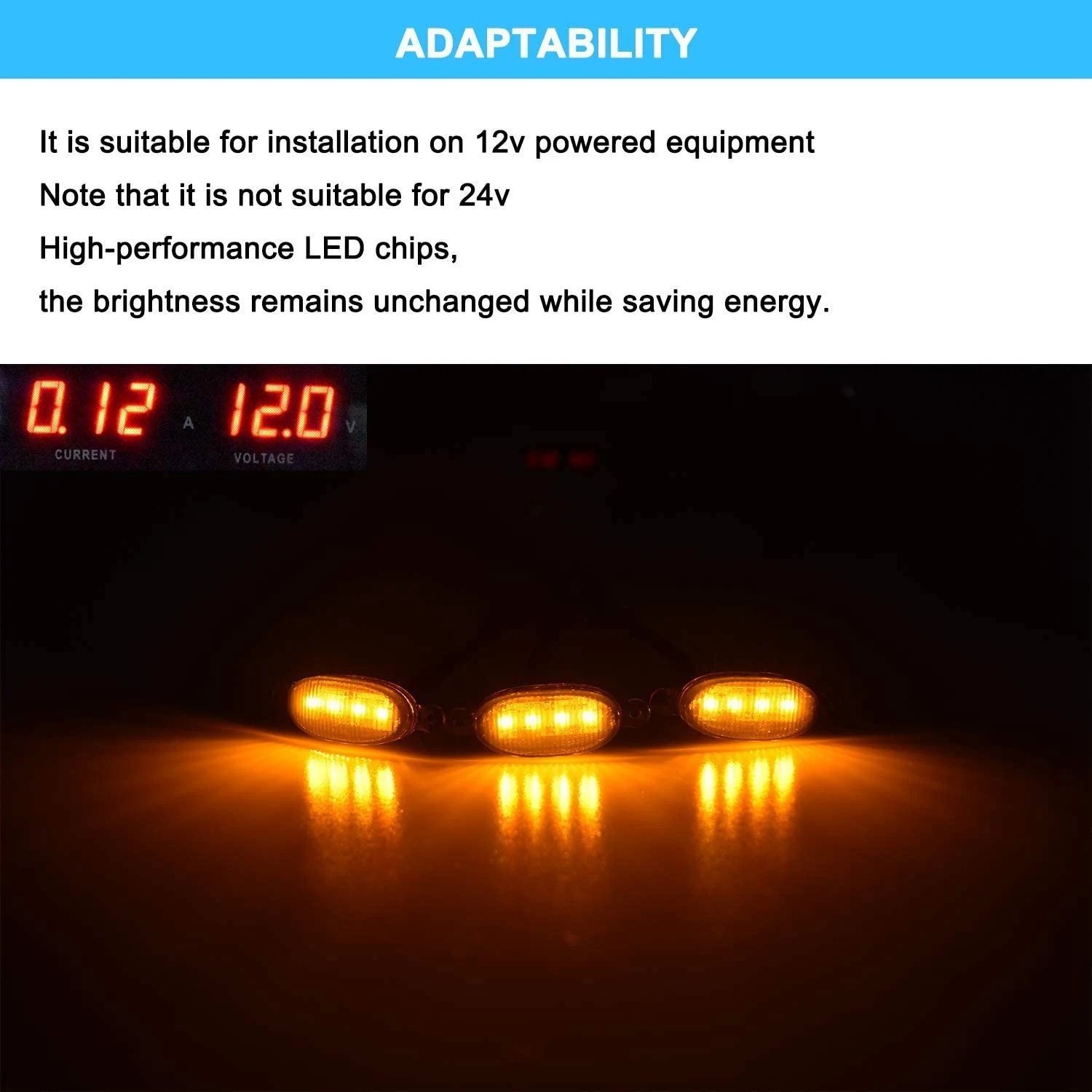 Efficientt-Front Grill Lights For Ford Raptor F150 Grilles 2010-2014 & 2017-2021 Smoked Lens Yellow LED Parking/Running Amber Li
Efficientt-Front Grill Lights For Ford Raptor F150 Grilles 2010-2014 & 2017-2021 Smoked Lens Yellow LED Parking/Running Amber Li