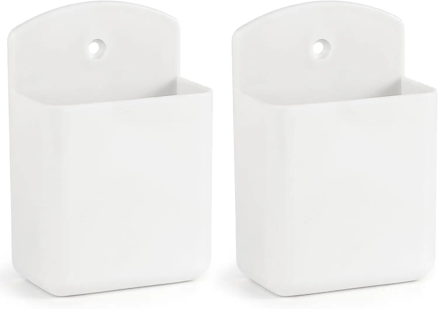 2-Pack Remote Control Holder Wall Mount, Self-Adhesive Organizer for TV Controllers, Pens, White
2-Pack Remote Control Holder Wall Mount, Self-Adhesive Organizer for TV Controllers, Pens, White