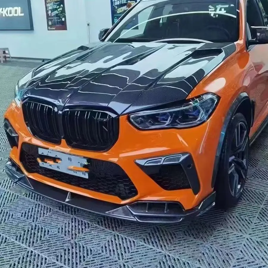 Для BMW X5M F95 2019+ противотуманная фара из углеродного волокна, нож для ветра, рамка противотуманной фары, абажур tuyere, модифицированный и модернизированный комплект кузова 
Для BMW X5M F95 2019+ противотуманная фара из углеродного волокна, нож для ветра, рамка противотуманной фары, абажур tuyere, модифицированный и модернизированный комплект кузова