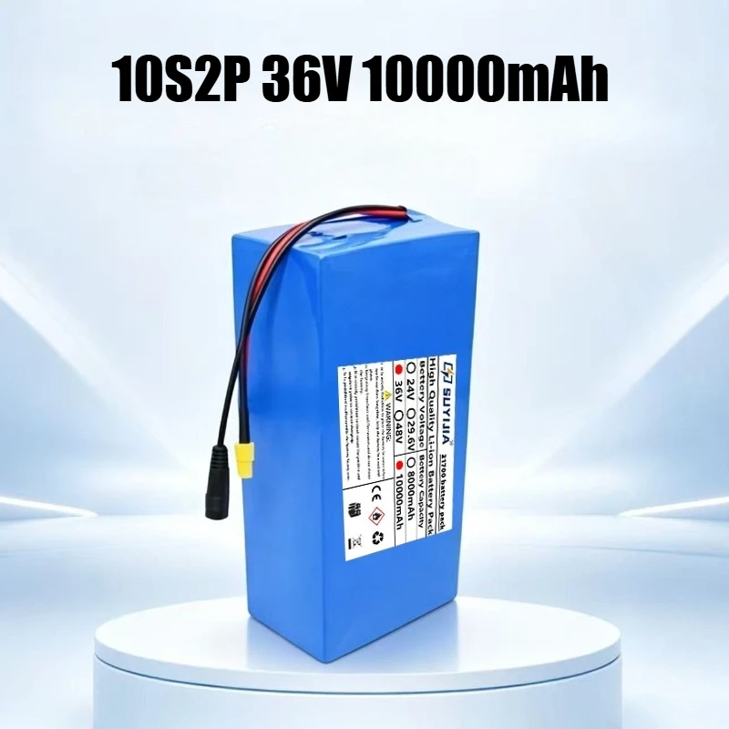21700 36V10000mAh 10S2P Rechargeable Lithium Battery Pack Suitable for Electric Scooters with Stable Performance
21700 36V10000mAh 10S2P Rechargeable Lithium Battery Pack Suitable for Electric Scooters with Stable Performance