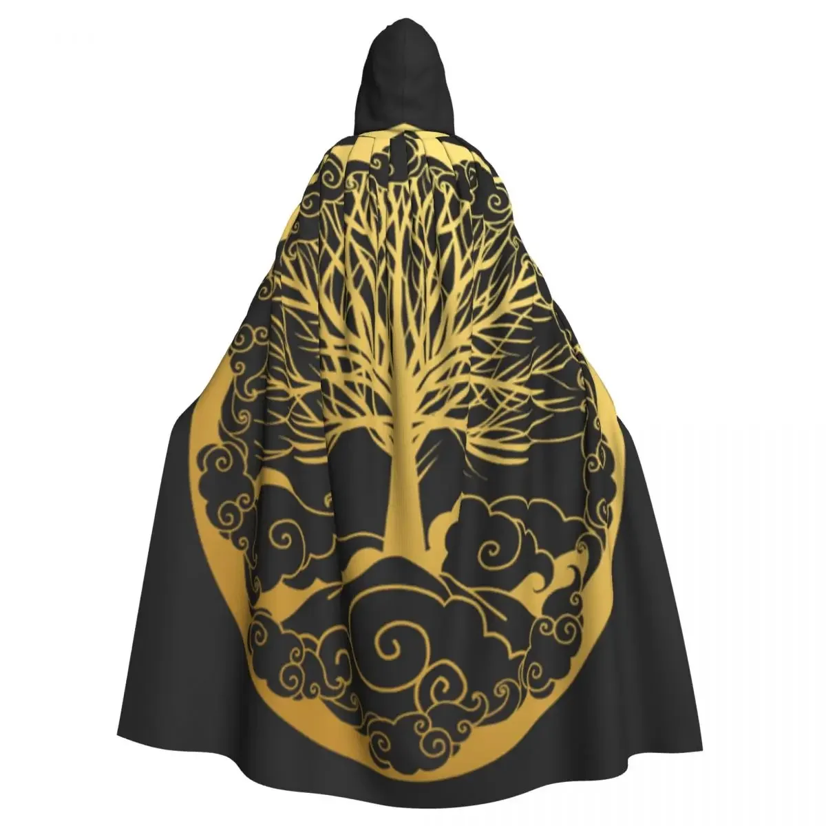 Adult Cape Hooded Sacred Tree Medieval Costume Witch Wicca Vampire Elf Purim Carnival Party
Adult Cape Hooded Sacred Tree Medieval Costume Witch Wicca Vampire Elf Purim Carnival Party