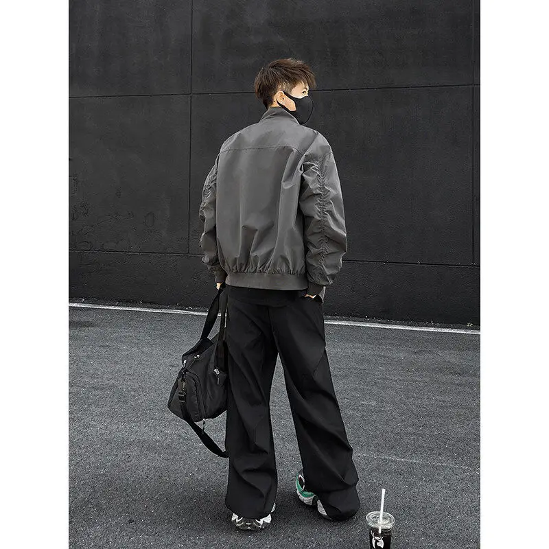 American Sle ort Stand Collar Tee-Proof Men's Jaet Spring Autumn Cleanfit Baseball Pilot Jaet Youth Trend Polyester...
American Sle ort Stand Collar Tee-Proof Men's Jaet Spring Autumn Cleanfit Baseball Pilot Jaet Youth Trend Polyester...