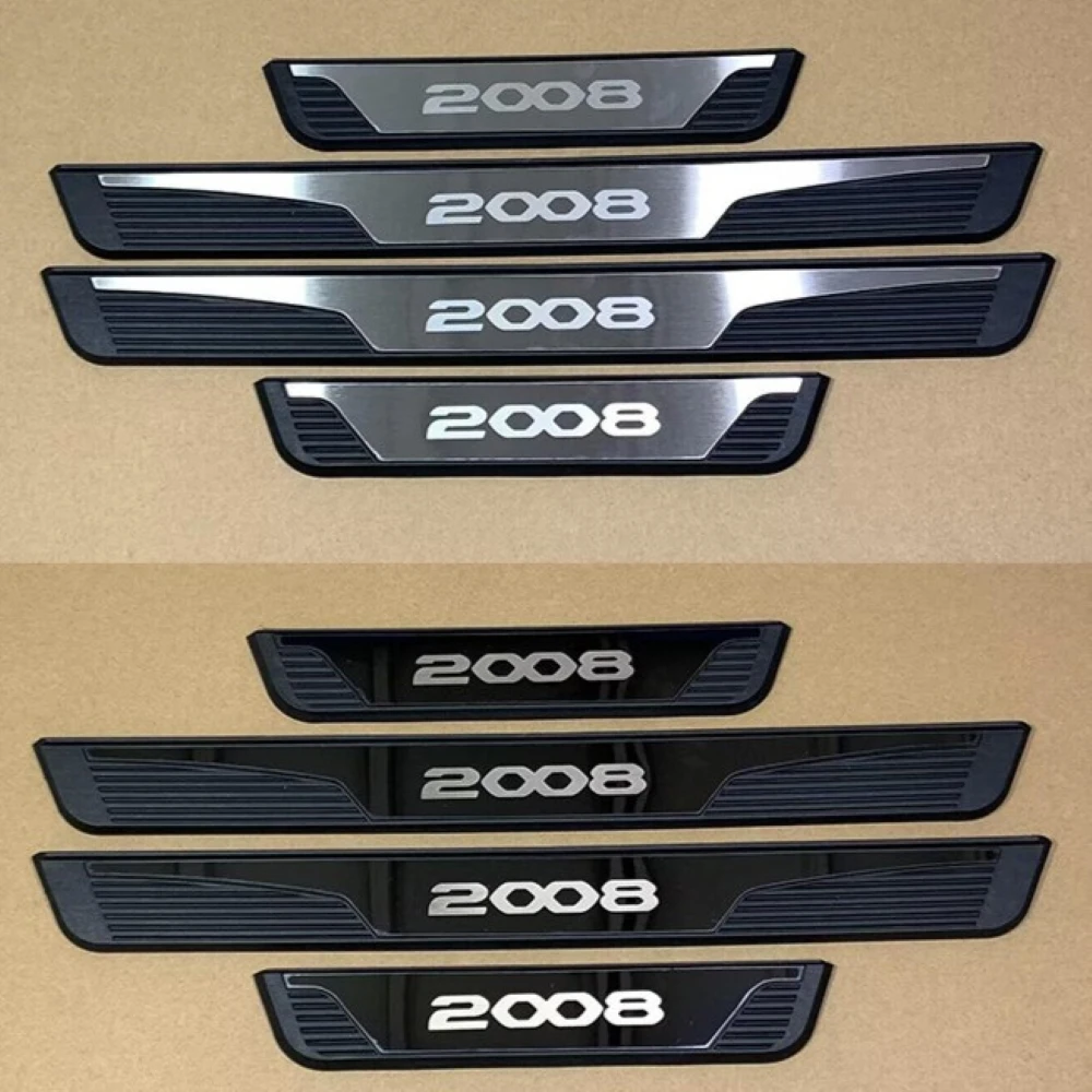 For Peugeot 2008 2027 2026 2025-2022 2021 2020 2019 Door Sill Plate Stainless Steel Car Side Step 3d Sticker Interior Auto Part
For Peugeot 2008 2027 2026 2025-2022 2021 2020 2019 Door Sill Plate Stainless Steel Car Side Step 3d Sticker Interior Auto Part