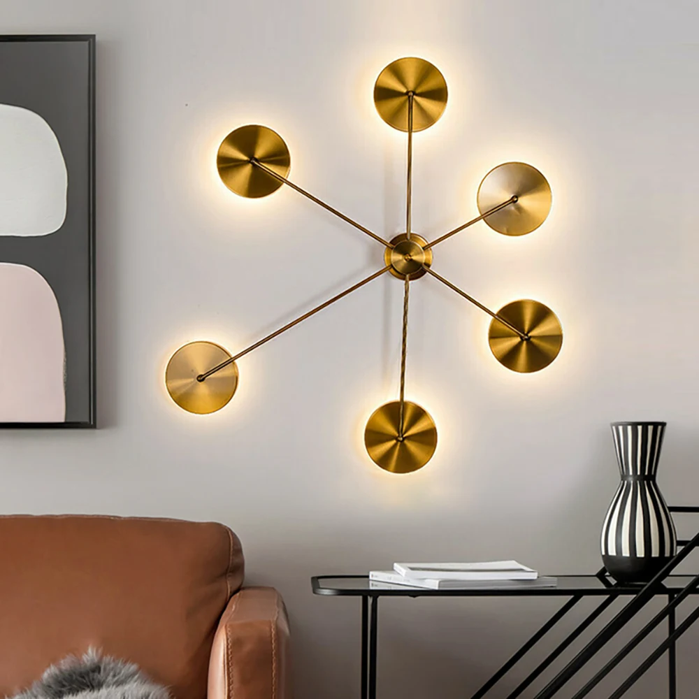 6-Light Vintage Brass LED Wall Sconce, Antique Gold Wall Mount Light Fixture, Classic Bedroom & Living Room & Hallway Lighting
6-Light Vintage Brass LED Wall Sconce, Antique Gold Wall Mount Light Fixture, Classic Bedroom & Living Room & Hallway Lighting