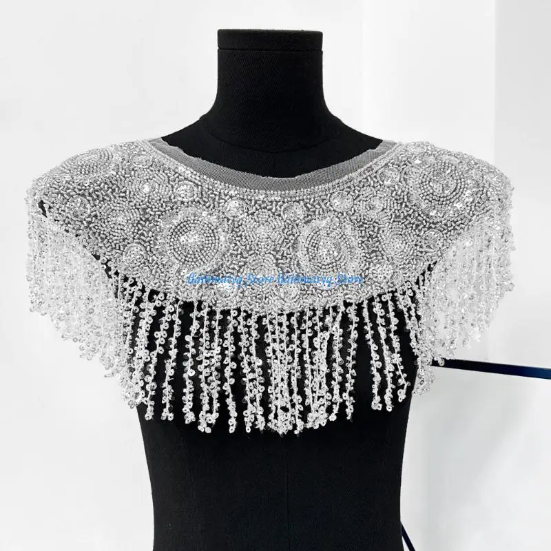 573B Sequins Sewing Patches for Wedding Dresses Artistic Beads for Dress Wedding Bridal Dress Decorative Fabric
573B Sequins Sewing Patches for Wedding Dresses Artistic Beads for Dress Wedding Bridal Dress Decorative Fabric