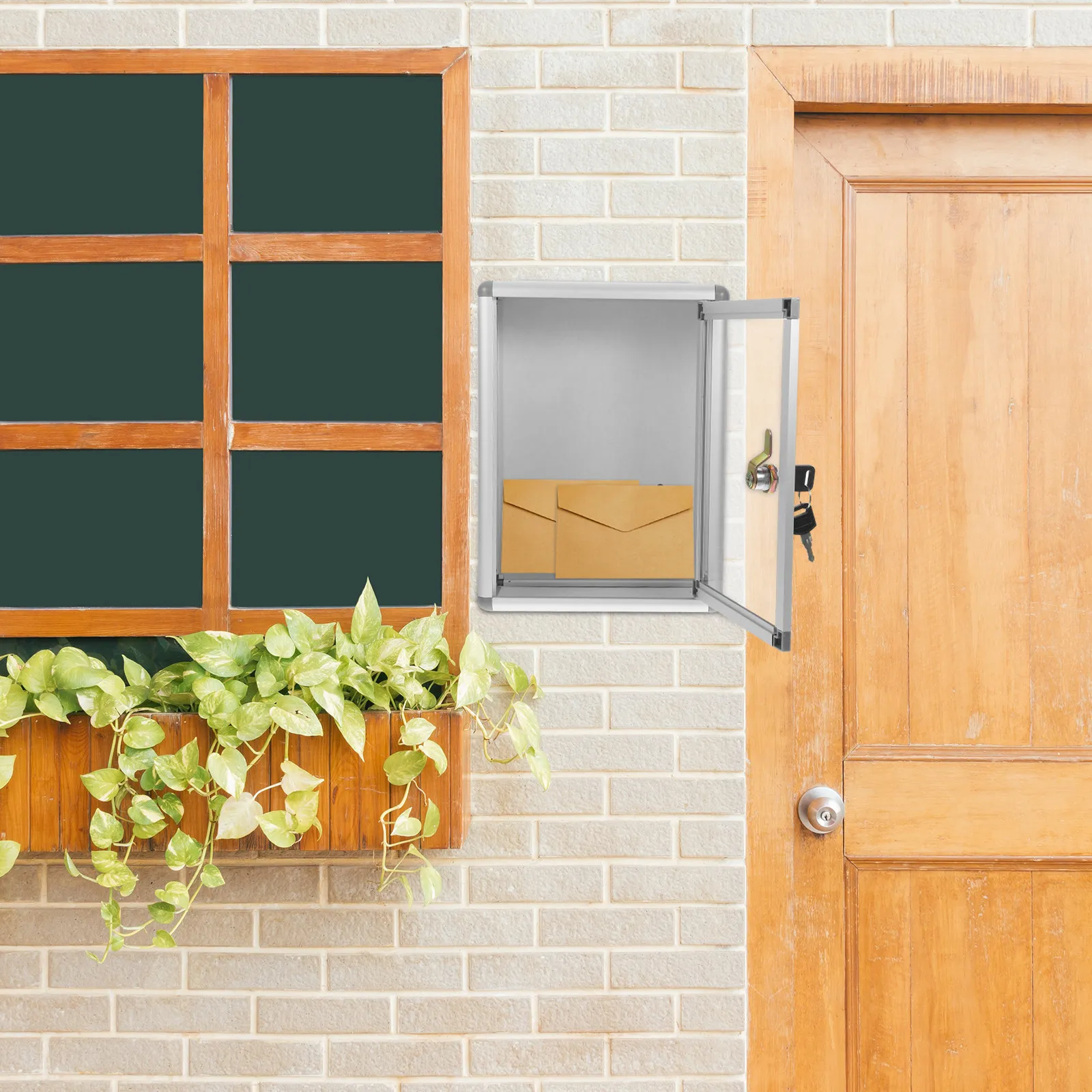 Ящик для предложений из алюминиевого сплава, настенный, большой емкости, запираемый, для офиса, фабрики, школы, для сбора жалоб
Ящик для предложений из алюминиевого сплава, настенный, большой емкости, запираемый, для офиса, фабрики, школы, для сбора жалоб