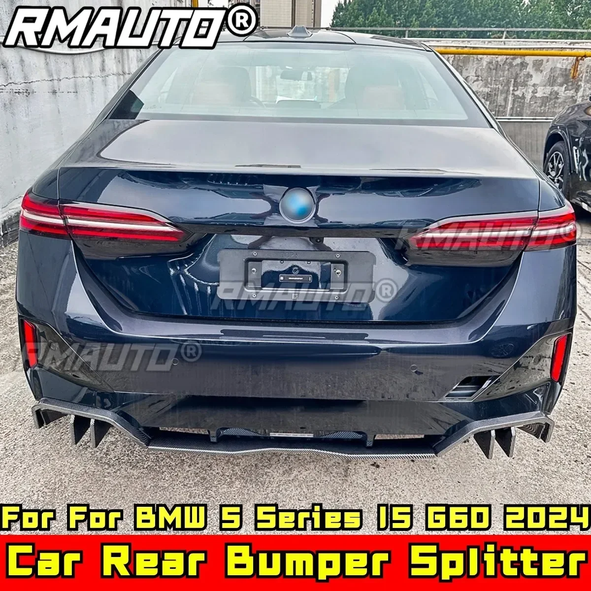 For BMW 5 Series I5 G60 2024 Body Kit Rear Bumper Spoiler Carbon Fiber Look M-Sport Style Bumper Apron Cover Car Accessories
For BMW 5 Series I5 G60 2024 Body Kit Rear Bumper Spoiler Carbon Fiber Look M-Sport Style Bumper Apron Cover Car Accessories