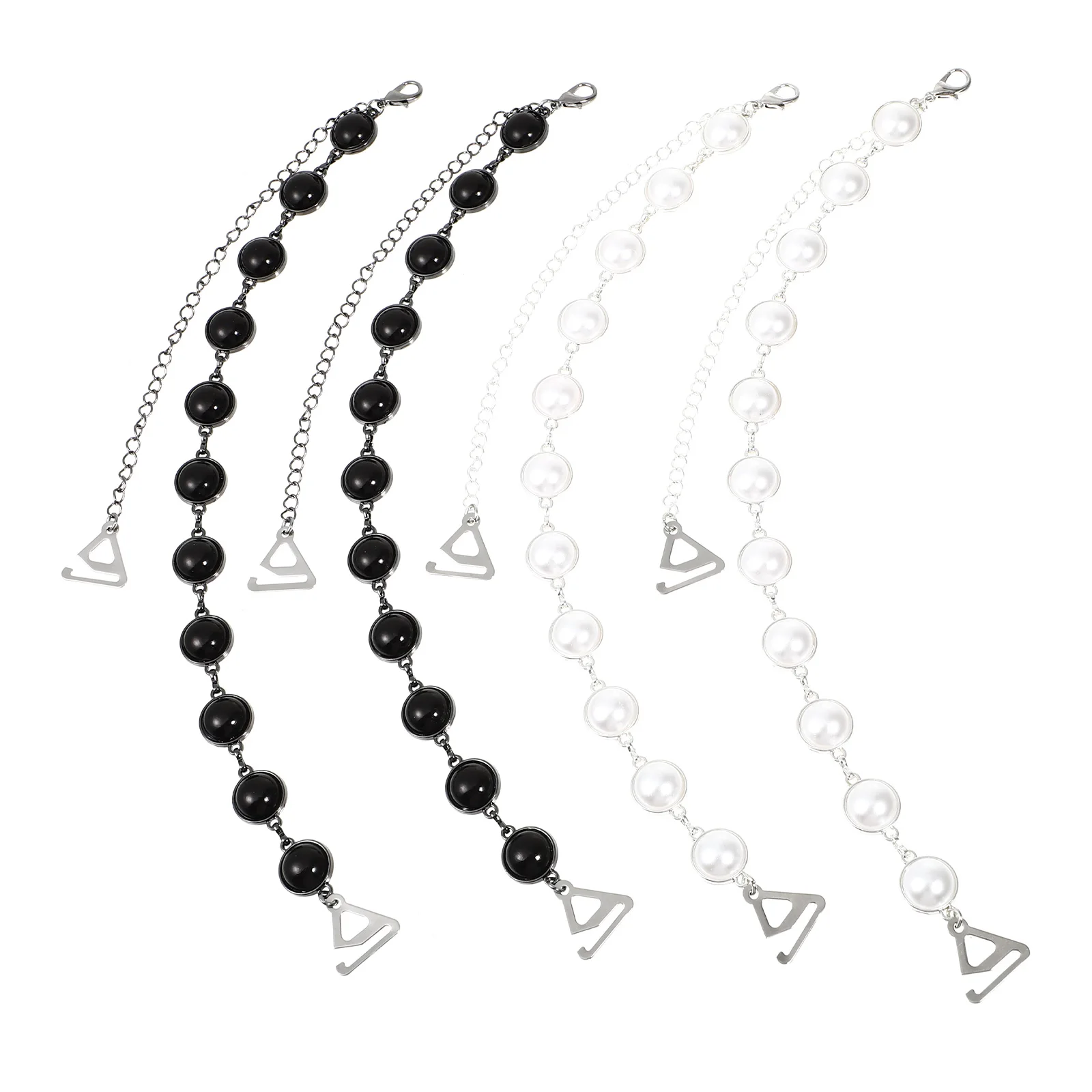 2Pairs Adjustable Pearl Shoulder Straps Bra Set Women Bras Decorative Pearls Rhinestone NonSlip Underwear Accessories
2Pairs Adjustable Pearl Shoulder Straps Bra Set Women Bras Decorative Pearls Rhinestone NonSlip Underwear Accessories