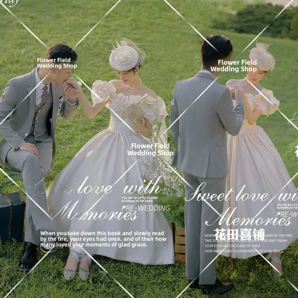 Romantic Forest System Wedding Dress Outdoor Photography Location Studio New Arrival Elegant Female Costume Stage Fashion
Romantic Forest System Wedding Dress Outdoor Photography Location Studio New Arrival Elegant Female Costume Stage Fashion