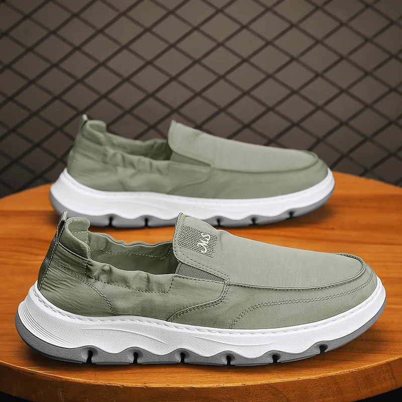 Ice Silk Canvas Shoes Men's 2025 New Autumn Lazy One-Step Sports Leisure Anti-Slip Anti-Odor Beijing Old Style Cloth Shoes
Ice Silk Canvas Shoes Men's 2025 New Autumn Lazy One-Step Sports Leisure Anti-Slip Anti-Odor Beijing Old Style Cloth Shoes