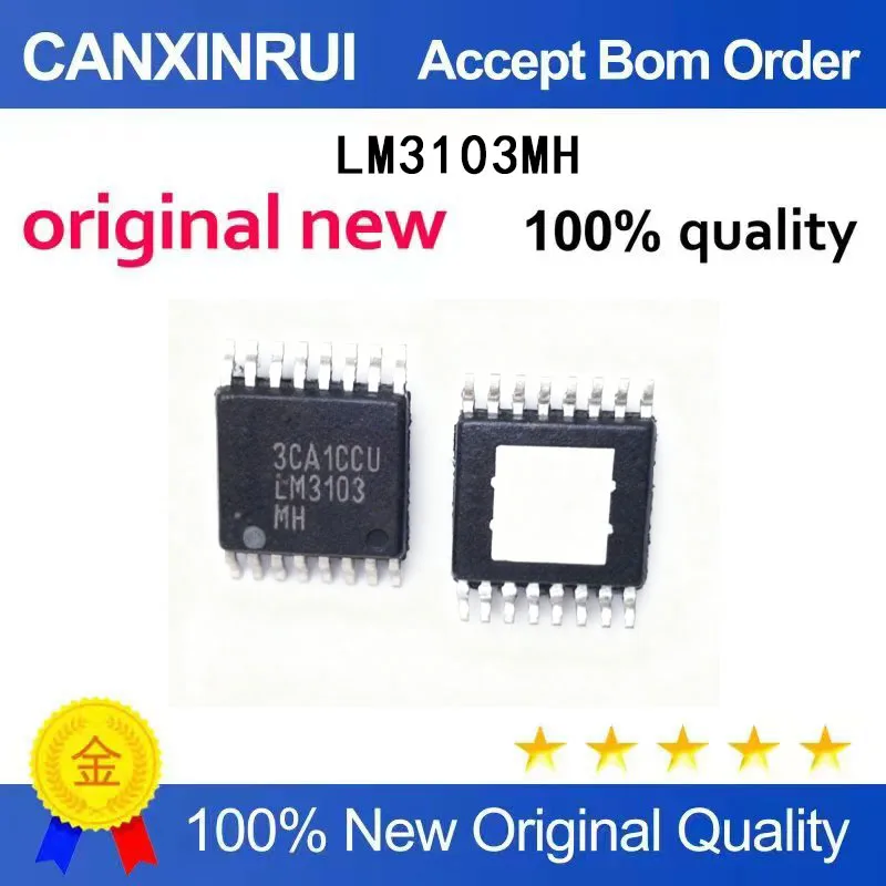 (5-100 Pieces) Brand new original LM3103MH LM3103 TSSOP-16 switch regulator chip in stock
(5-100 Pieces) Brand new original LM3103MH LM3103 TSSOP-16 switch regulator chip in stock