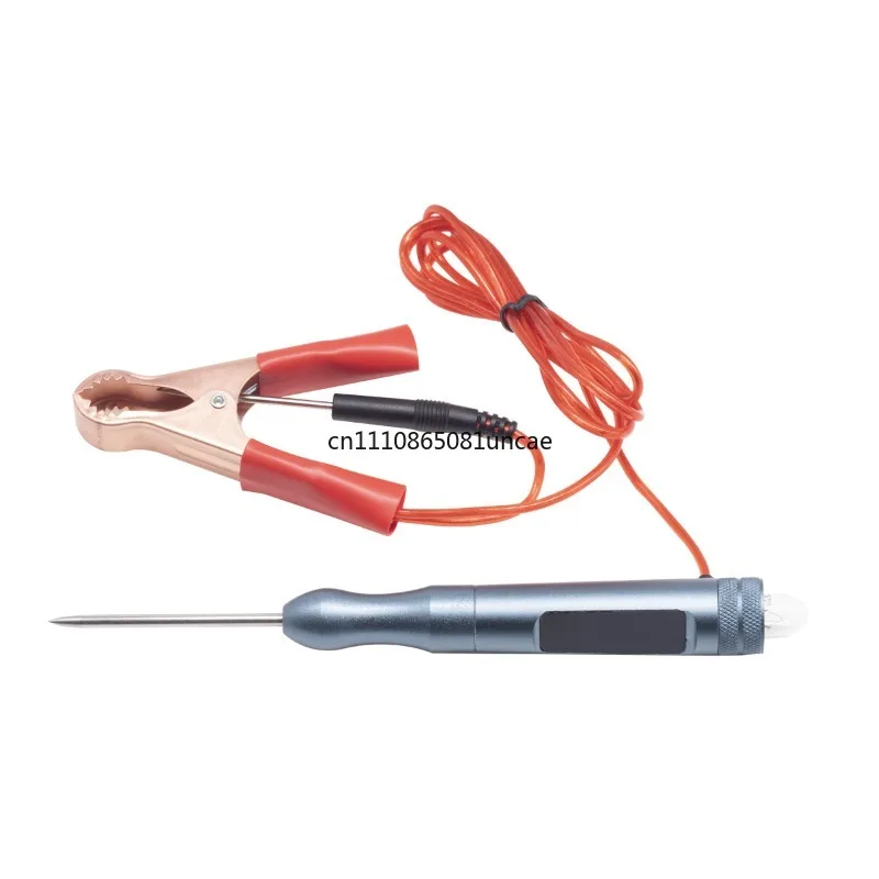 Automotive Digital Display Voltage Tester Electrician Circuit Probe Positive Negative Voltage & Fault Diagnosis Repair Tool
Automotive Digital Display Voltage Tester Electrician Circuit Probe Positive Negative Voltage & Fault Diagnosis Repair Tool
