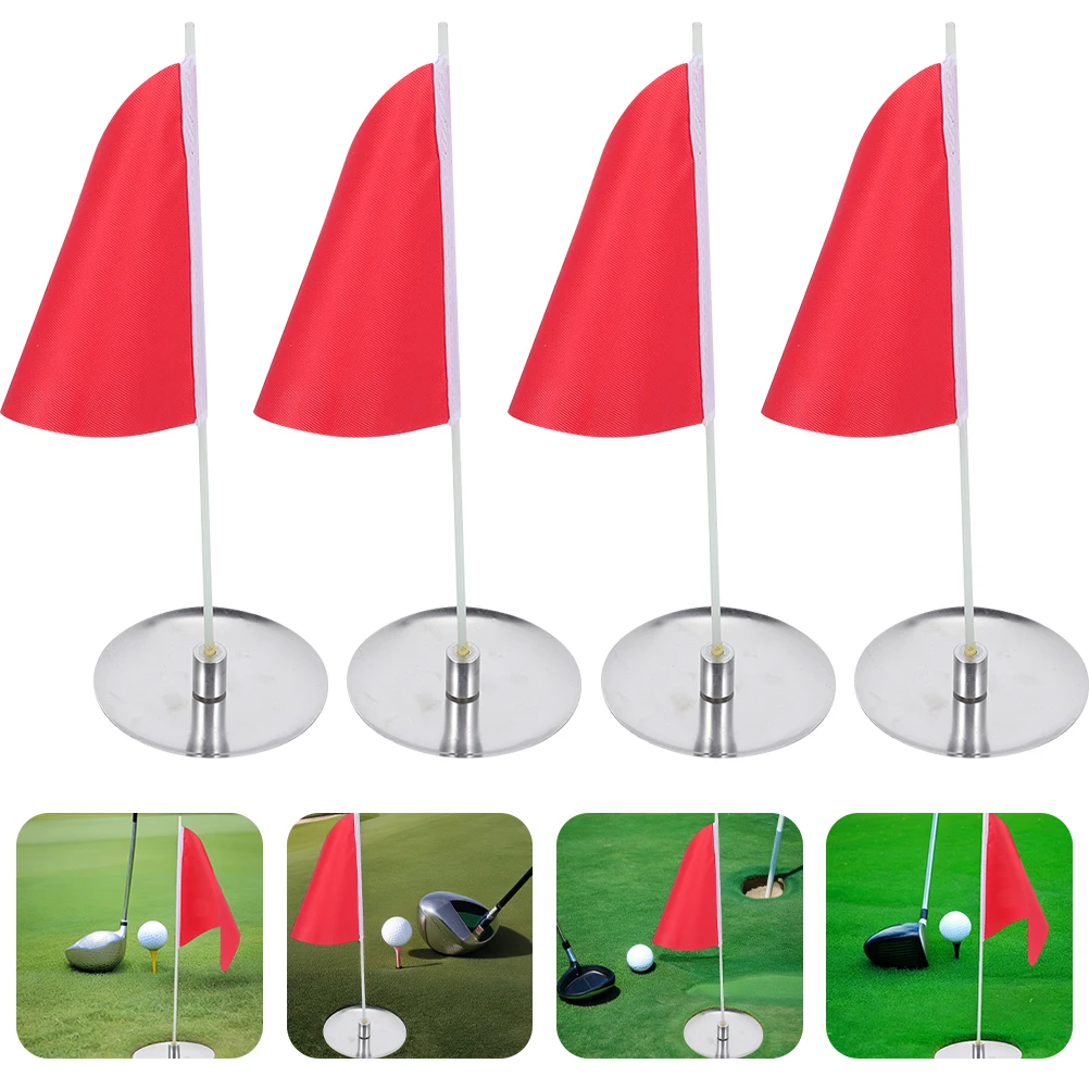 4 set Golf Flag Cup Set Mini Hole Cup Plate Flags For Putting Green Practice Replacement Indoor Outdoor Training Golf Supplies
4 set Golf Flag Cup Set Mini Hole Cup Plate Flags For Putting Green Practice Replacement Indoor Outdoor Training Golf Supplies