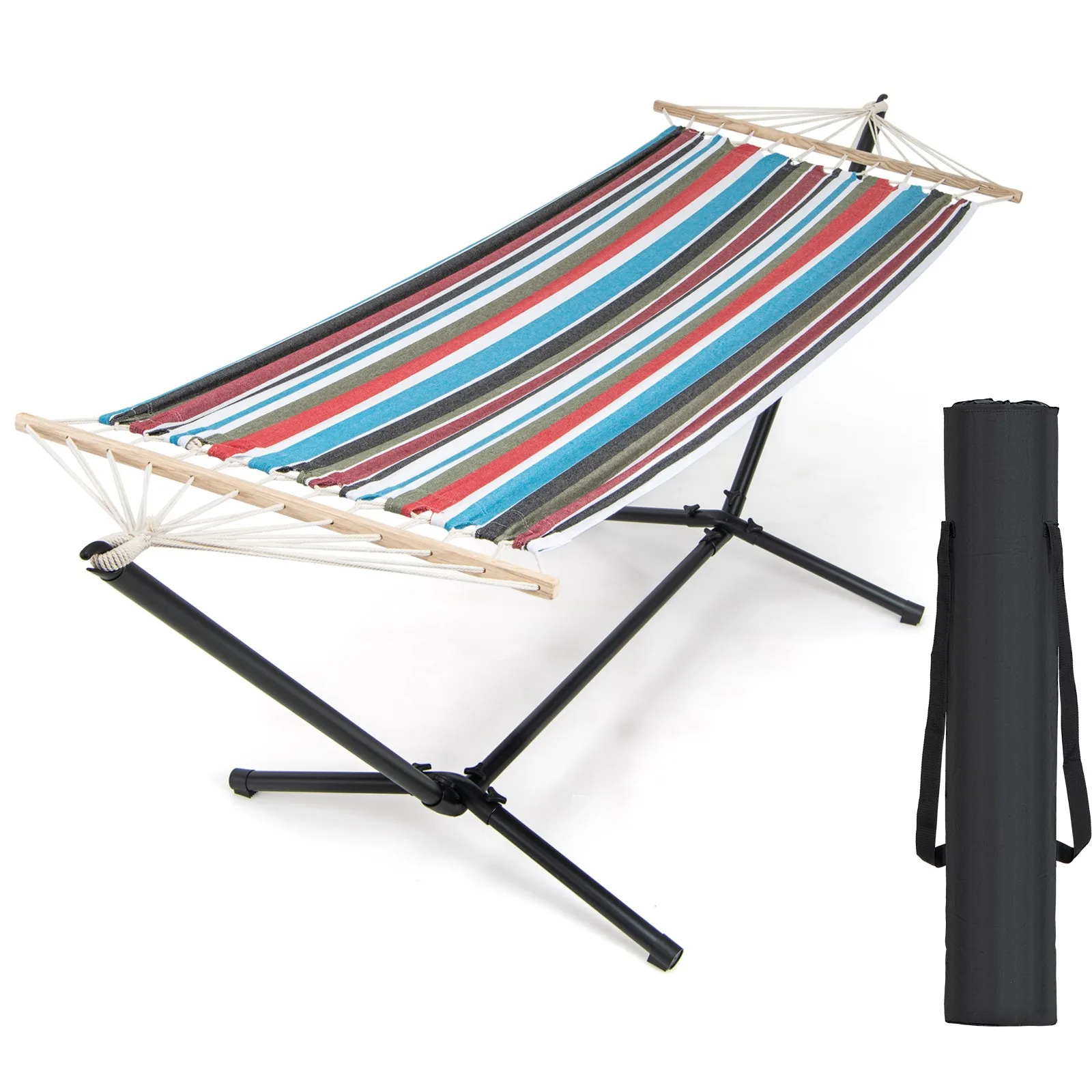 10.5FT Heavy Duty Stand with Portable Hammock, Stand & Carrying Case for Garden
10.5FT Heavy Duty Stand with Portable Hammock, Stand & Carrying Case for Garden