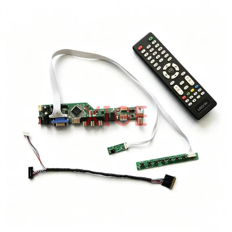 Controller Board Fit N133BGE N133B6 LT133EE10 LT133EE09 Laptops Display Screen LVDS-40 Pin 1366*768 USB+AV+VGA+HDMI 1366x768 Kit
Controller Board Fit N133BGE N133B6 LT133EE10 LT133EE09 Laptops Display Screen LVDS-40 Pin 1366*768 USB+AV+VGA+HDMI 1366x768 Kit