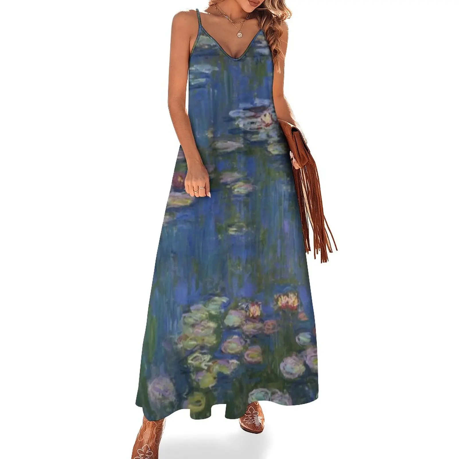 WATER LILIES - CLAUDE MONET Sleeveless Dress prom dresses 2024 Dress for pregnant women
WATER LILIES - CLAUDE MONET Sleeveless Dress prom dresses 2024 Dress for pregnant women