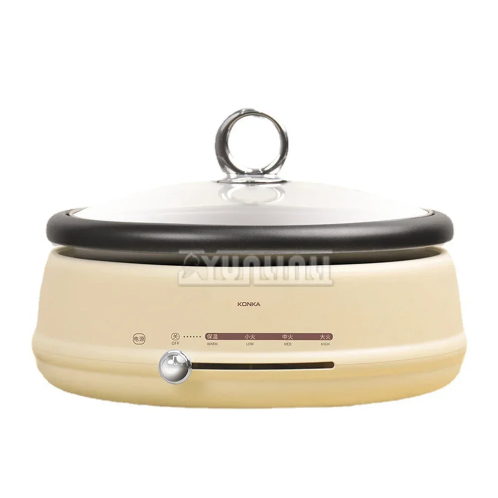 4L Mini Hot Pot Cooking Pan Multi Cooker Electric Soup Machine Rice Cooker Electric Kitchen Appliances
4L Mini Hot Pot Cooking Pan Multi Cooker Electric Soup Machine Rice Cooker Electric Kitchen Appliances