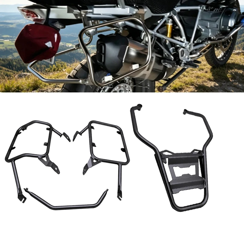 For BMW R1200GS R1250GS LC ADV Panniers Rack Stainless Steel Saddlebag Bracket R1200 GS R 1250 GS Adventure 2014-2023 Motorcycle
For BMW R1200GS R1250GS LC ADV Panniers Rack Stainless Steel Saddlebag Bracket R1200 GS R 1250 GS Adventure 2014-2023 Motorcycle