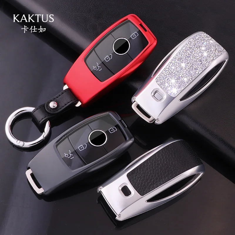 Luxury Metal Car Key Case Cover For Benz 2017 Model New E-Class S-Class C-class Aluminium Alloy Car Accessories Key Bag Shell
Luxury Metal Car Key Case Cover For Benz 2017 Model New E-Class S-Class C-class Aluminium Alloy Car Accessories Key Bag Shell