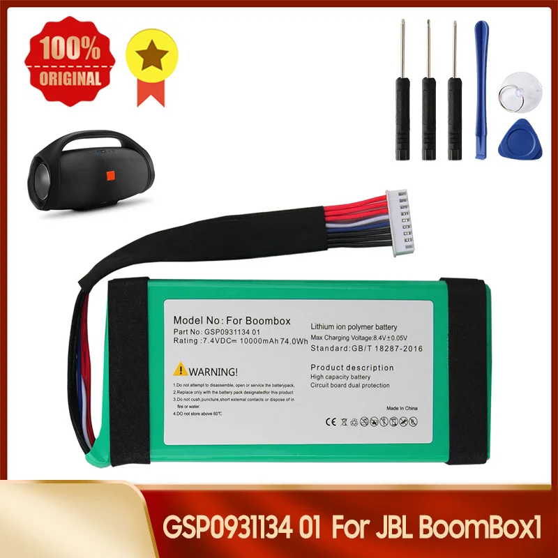 Replacement Battery GSP0931134 01 For JBL BoomBox1 10000mAh High Quality Speaker Batteries With Tool
Replacement Battery GSP0931134 01 For JBL BoomBox1 10000mAh High Quality Speaker Batteries With Tool